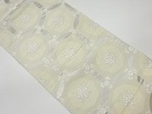 リサイクル　華文模様織出し袋帯